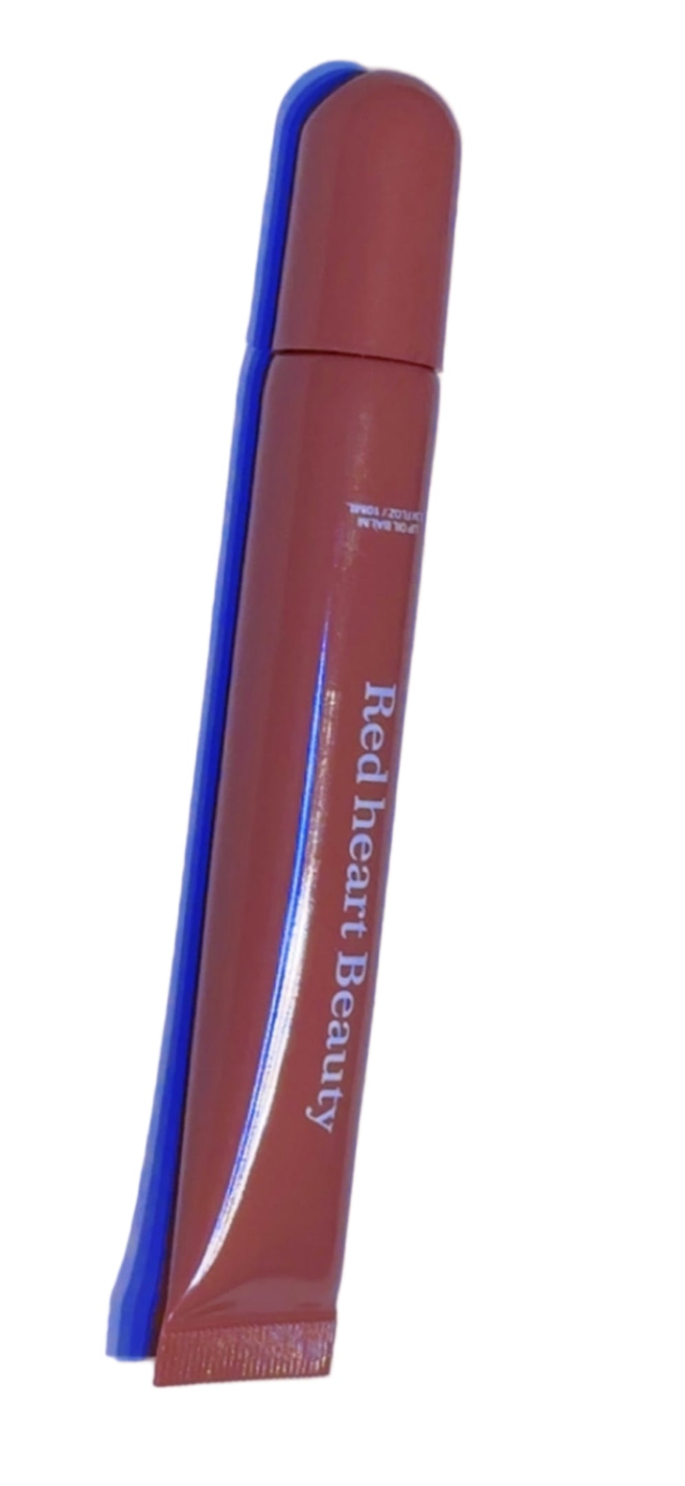Red Heart Beauty product on a light blue background